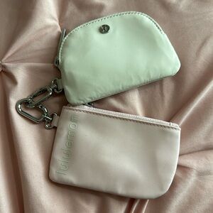 brand new NO STRAP lululemon flush pink pouch ONLY